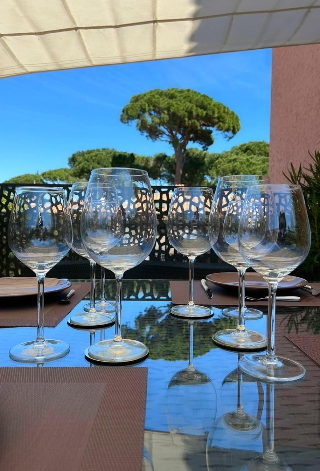 Studio Climatise, Terrasse, Parking Prive, 50M De La Plage Saint-Tropez Kültér fotó